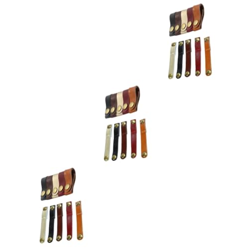 POPETPOP 3 Sätze Kabel-organizer Griffe Ziehen Kopfhörer Einstellbar Kabelorganisator Kabelmanagement Spule Drahtbinderücken Cable Clips Cable Clamp Kabelhalter Cable Managment 10 Stück * 3 von POPETPOP