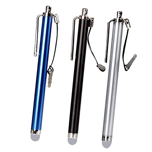POPETPOP 3 Stück Kondensator Stift Leitfähig Schreiben Berühren Ersatz Kapazitiv Passiver Stift Tablet Bleistift TIPP Schwarz Eingabestift Zubehör Touchscreen-Stift POPETPOP 3 Stück Kondensator Stift Leitfähig Schreiben Berühren Ersatz Kapazitiv Passiver Stift Tablet Bleistift TIPP Schwarz Eingabestift Zubehör Touchscreen-Stift von POPETPOP