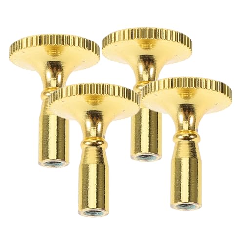 POPETPOP 4 Stück Lampenmetallknopfschalter Knöpfe hinein Boden Schlüssel Ersatz drehknopf schnurschalter wandleuchten wand lampe Lampenteil Schaltknauf drehen Kupfer Golden POPETPOP 4 Stück Lampenmetallknopfschalter Knöpfe hinein Boden Schlüssel Ersatz drehknopf schnurschalter wandleuchten wand lampe Lampenteil Schaltknauf drehen Kupfer Golden von POPETPOP