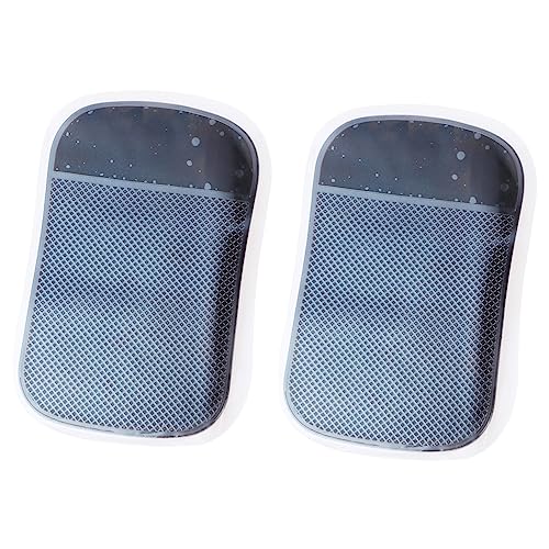 POPETPOP 4 Stück Telefonpads aus Silikon Griff Schreibtisch klebriger Antimatt Unterlage auto antirutschmatte rutschfeste Telefonpads Telefonmatte aus Silikon Super-Stick-Telefonpads Black POPETPOP 4 Stück Telefonpads aus Silikon Griff Schreibtisch klebriger Antimatt Unterlage auto antirutschmatte rutschfeste Telefonpads Telefonmatte aus Silikon Super-Stick-Telefonpads Black von POPETPOP