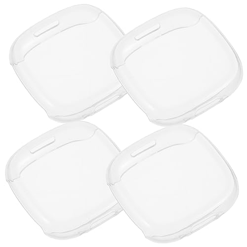 POPETPOP 4Stücke TPU Schutzgehäuse für Sense Transparent Kratzfest Einfache Installation Rundumschutz für Smartwatch Schutz vor Schmutz POPETPOP 4Stücke TPU Schutzgehäuse für Sense Transparent Kratzfest Einfache Installation Rundumschutz für Smartwatch Schutz vor Schmutz von POPETPOP