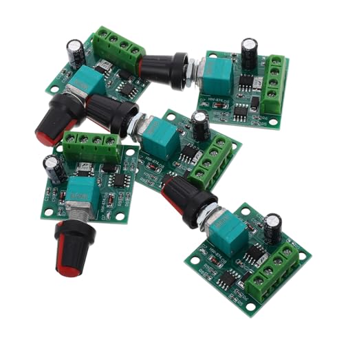 POPETPOP 5 Stück Drehzahl Regler Für Gleichstrom Motoren Einstellbarer Motorgeschwindigkeitsregler Motor Mit Variabler Drehzahl Vibrationsmotor Motordrehzahlreglermodul Grün Metall POPETPOP 5 Stück Drehzahl Regler Für Gleichstrom Motoren Einstellbarer Motorgeschwindigkeitsregler Motor Mit Variabler Drehzahl Vibrationsmotor Motordrehzahlreglermodul Grün Metall von POPETPOP
