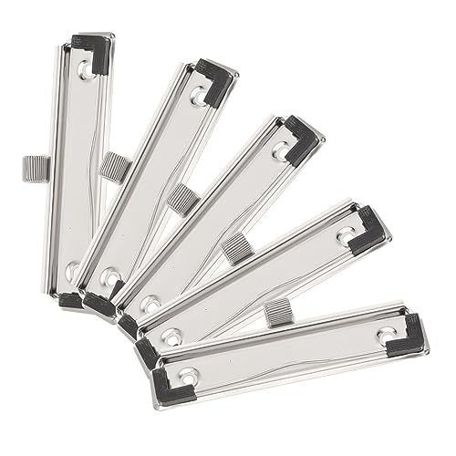 POPETPOP 5Stücke Metall Klemmbrettklammern für Lehrer Stabile Büroklammern für Zwischenablage für Schule und Büro Langlebig und Leicht zu Reinigen Kompaktes Design POPETPOP 5Stücke Metall Klemmbrettklammern für Lehrer Stabile Büroklammern für Zwischenablage für Schule und Büro Langlebig und Leicht zu Reinigen Kompaktes Design von POPETPOP