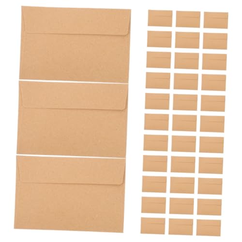 POPETPOP 60Stücke Selbstklebende Vintage Umschläge Beschreibbare Kraftpapier Briefumschläge für Hochzeitseinladungen Sichere Versandumschläge im Briefformat POPETPOP 60Stücke Selbstklebende Vintage Umschläge Beschreibbare Kraftpapier Briefumschläge für Hochzeitseinladungen Sichere Versandumschläge im Briefformat von POPETPOP