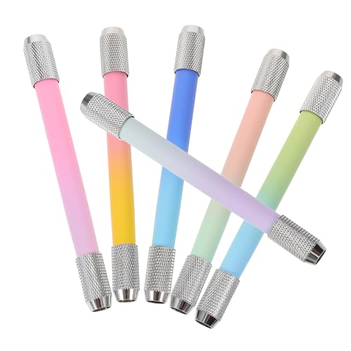 POPETPOP 6Stücke Metall Bleistiftverlängerungen für Künstler Vielseitige Stifthalter für Künstlerskizzen Langlebige und Ergonomische Extenderhalter für Buntstifte und Kunstbedarf POPETPOP 6Stücke Metall Bleistiftverlängerungen für Künstler Vielseitige Stifthalter für Künstlerskizzen Langlebige und Ergonomische Extenderhalter für Buntstifte und Kunstbedarf von POPETPOP