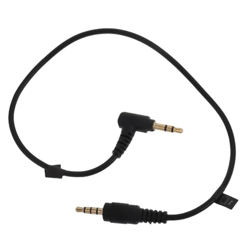 POPETPOP Adapterkabel Mikrofonkabel Headset -Adapter Verlängerung des Kopfhörerkabels Telefon-Audio-konverter Steckeradapter Für Audiokabel Aluminiumlegierung Black POPETPOP Adapterkabel Mikrofonkabel Headset -Adapter Verlängerung des Kopfhörerkabels Telefon-Audio-konverter Steckeradapter Für Audiokabel Aluminiumlegierung Black von POPETPOP