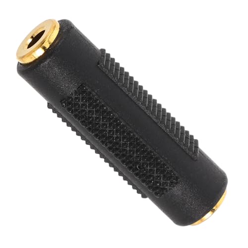 POPETPOP Audio Kupplung Adapter Weiblich zu Weiblich Dual Stereo Audio Verbindung Einfache Installation ohne Werkzeug Langlebig für Kopfhörer POPETPOP Audio Kupplung Adapter Weiblich zu Weiblich Dual Stereo Audio Verbindung Einfache Installation ohne Werkzeug Langlebig für Kopfhörer von POPETPOP