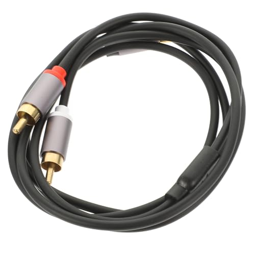 POPETPOP Audiokabel out Subwoofer Zusatzkabel mit Stilvollem Design für Smartphones Tablets Laptops für Audioverbindungen Audiosysteme von POPETPOP