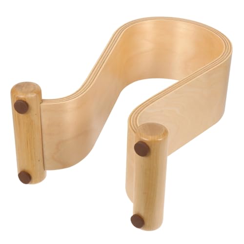 POPETPOP Aufhänger Für Kopfhörer Kopfhörerhalter Headset Kopfhörer-aufhänger Desktop -Stand Kopfhörerständer Kopfhörerbügel Nussbaum von POPETPOP