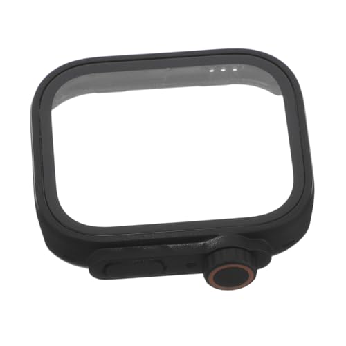 POPETPOP Displayschutzfolie Uhrengehäuse Smartwatch Schutz Uhrenschutzzubehör Austauschbarer Uhrenschutz Wiederverwendbarer Uhrenschutz Uhrenzubehör Uhrenstoßstange Schwarzes Gehärtetes POPETPOP Displayschutzfolie Uhrengehäuse Smartwatch Schutz Uhrenschutzzubehör Austauschbarer Uhrenschutz Wiederverwendbarer Uhrenschutz Uhrenzubehör Uhrenstoßstange Schwarzes Gehärtetes von POPETPOP