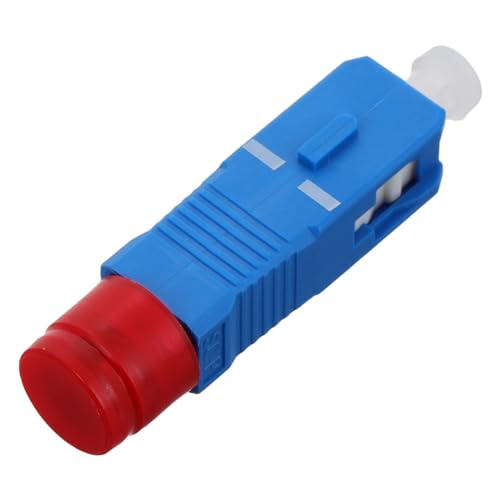 POPETPOP Glasfaseradapter Netzwerk Glasfaserwerkzeuge Koppler Glasfaser-Internetanschluss Stecker fc weiblich Flanschadapter männlich Flanschkupplung Konverter Kabel Metall von POPETPOP