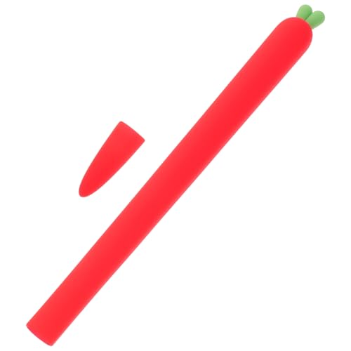 POPETPOP Griff Aus Silikon Federmäppchen Bleistift Etui Der 1. Generation Griffe Stift Für Tablet Tablette Tablet-ständer Eingabestift Süßer Stift Berühren Tablet-Stift Klaviatur Rot POPETPOP Griff Aus Silikon Federmäppchen Bleistift Etui Der 1. Generation Griffe Stift Für Tablet Tablette Tablet-ständer Eingabestift Süßer Stift Berühren Tablet-Stift Klaviatur Rot von POPETPOP