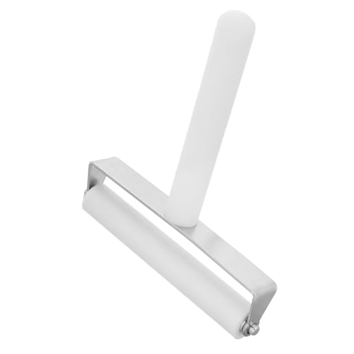 POPETPOP Handy Patch Roller Finish Roller Zum Versiegeln Von Nähten Laminier Kanten Roller Naht Aufbringwerkzeug Walze Zum Andrücken Auftragswalze Für Vinyl Rad Edelstahl Weiß von POPETPOP