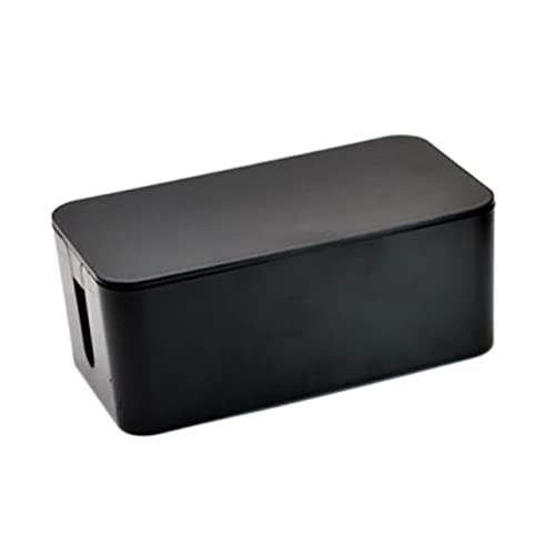POPETPOP Kabelmanagement Box aus Kleine Abdeckung Drahtorganisator für Ladeleitungen Kopfhörer Selbstklebend Schwarz für Zuhause Büro POPETPOP Kabelmanagement Box aus Kleine Abdeckung Drahtorganisator für Ladeleitungen Kopfhörer Selbstklebend Schwarz für Zuhause Büro von POPETPOP