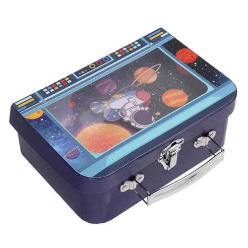 POPETPOP Kasten Kofferaufbewahrungsbox Kleine Schachteln Für Leckereien Goodie-boxen Taschen Bevorzugen Mitbringseltaschen Für Kindergeburtstage Kleine Kisten Blue Papier von POPETPOP