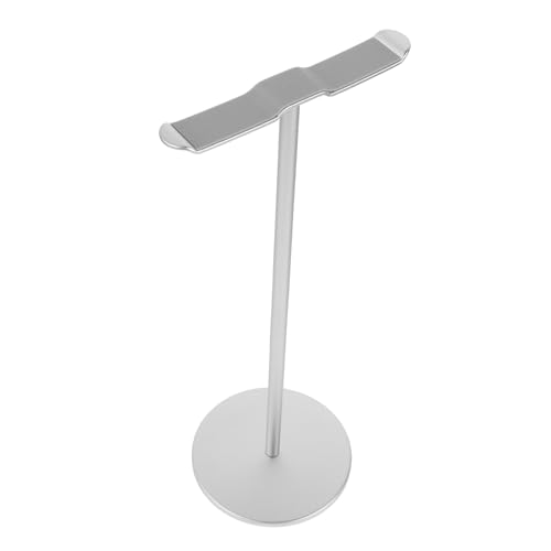 POPETPOP Kopfhörerständer Headset-Halter Halterung für Gaming-Kopfhörer Kopfhörer -Kopfhalter Kopfhörer-Tischständer Kopfhörerhalter Ständer Rack Headset-Rack Metall Silver POPETPOP Kopfhörerständer Headset-Halter Halterung für Gaming-Kopfhörer Kopfhörer -Kopfhalter Kopfhörer-Tischständer Kopfhörerhalter Ständer Rack Headset-Rack Metall Silver von POPETPOP