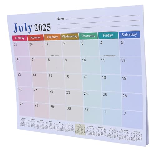 POPETPOP Magnetischer Kühlschrankkalender Ästhetischer Monatsplaner für Monate Magnetisches Design für Einfache Befestigung Übersichtliche Layouts für Wichtige Termine POPETPOP Magnetischer Kühlschrankkalender Ästhetischer Monatsplaner für Monate Magnetisches Design für Einfache Befestigung Übersichtliche Layouts für Wichtige Termine von POPETPOP