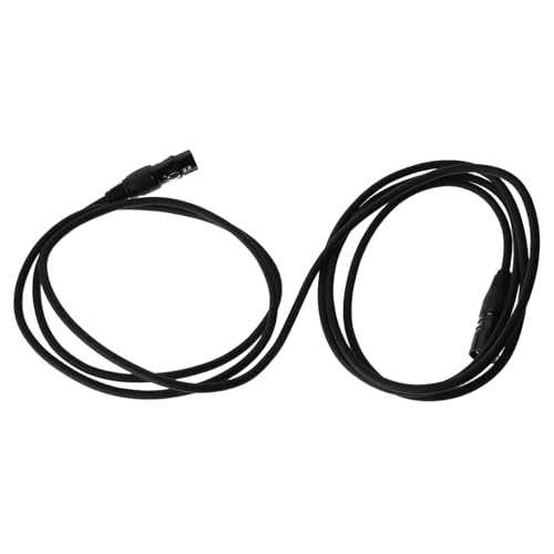 POPETPOP Mikrofonkabelkabel XLR-Kabel Kabelgebundenes Mikrofon für Karaoke Verstärkerkabel Musikinstrumentenlinie XLR- Audiokabel für Mikrofon Plastik Black POPETPOP Mikrofonkabelkabel XLR-Kabel Kabelgebundenes Mikrofon für Karaoke Verstärkerkabel Musikinstrumentenlinie XLR- Audiokabel für Mikrofon Plastik Black von POPETPOP
