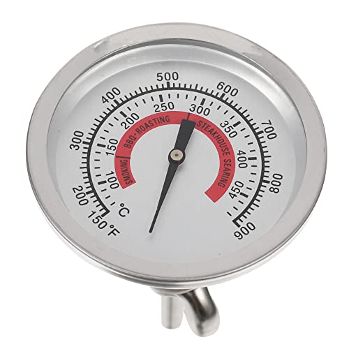 POPETPOP Ofenthermometer Bimetallisch Temperaturmessgerät Für Grill Backofen Lebensmittelsicheres Metallthermometer Für Präzise Temperaturkontrolle Für Bbq von POPETPOP