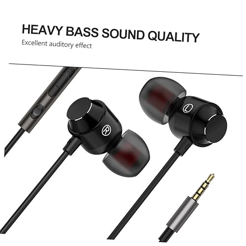 POPETPOP Ohrstöpsel Kopfhörer Sport Verdrahtet Ohrhörer Gehörschutzstöpsel Headset Kieselgel Black POPETPOP Ohrstöpsel Kopfhörer Sport Verdrahtet Ohrhörer Gehörschutzstöpsel Headset Kieselgel Black von POPETPOP