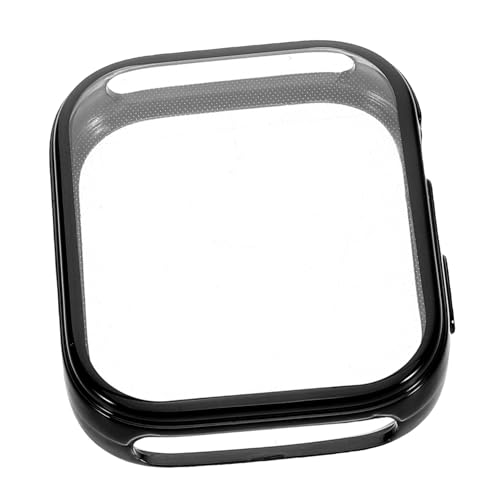 POPETPOP Smartwatch-Schutzhülle wasserdichter Hartschalenkoffer Beobachten Sie Cover Handy Uhrengehäuse Zifferblattschutz Gehärteter Film Black POPETPOP Smartwatch-Schutzhülle wasserdichter Hartschalenkoffer Beobachten Sie Cover Handy Uhrengehäuse Zifferblattschutz Gehärteter Film Black von POPETPOP