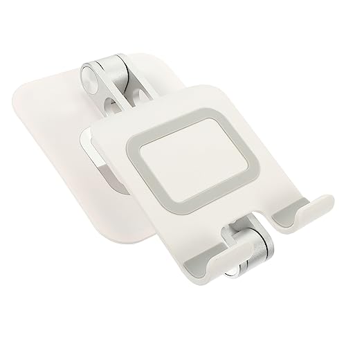 POPETPOP Tablet-Halter Schreibtischhalterung Montiert Steht Zelle Einstellbar Montieren Stand Handyhalterung Smartphone-ständer Desktop -handyhalter Weiß Aluminiumlegierung POPETPOP Tablet-Halter Schreibtischhalterung Montiert Steht Zelle Einstellbar Montieren Stand Handyhalterung Smartphone-ständer Desktop -handyhalter Weiß Aluminiumlegierung von POPETPOP