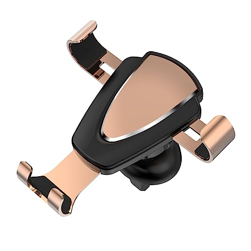 POPETPOP Telefonhalter entlüften Halterung für autotelefon Luft Handyhalterung fürs Auto handyhalter Auto Smartphone Halter smart handyhalterung Smartphone Holder Lüftungshalterung Golden von POPETPOP