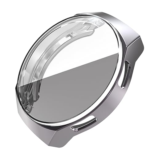 POPETPOP Uhrengehäuse Beste Smartwatch-Hülle betrachten Hülse Smartwatch-Zubehör Sinn smartwatch schutzfolie Armbanduhr Schutzfolie Vollbild-Uhrenabdeckung schützende Uhrenabdeckung Grey von POPETPOP