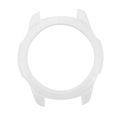 POPETPOP Uhrengehäuse Schutzhülle Uhrenschutzhülle 2 Gehäuseschutz Uhrenabdeckung Schutzhülle X 2 Gehäuseabdeckung Wasserdichtes Gehäuse Smartwatch Zubehör 2 Bildschirm Stoßfestes TPU Weiß von POPETPOP