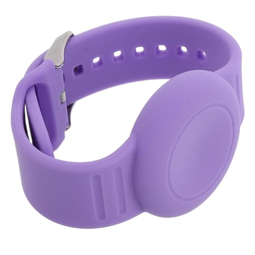 POPETPOP Uhrengehäuse Tracker- -uhrenarmband Tracker-schutzband Tracker-Armband Für Ortungsband Für Smartwatch Schutzarmband Für Tracker -Armband Violet Kieselgel von POPETPOP
