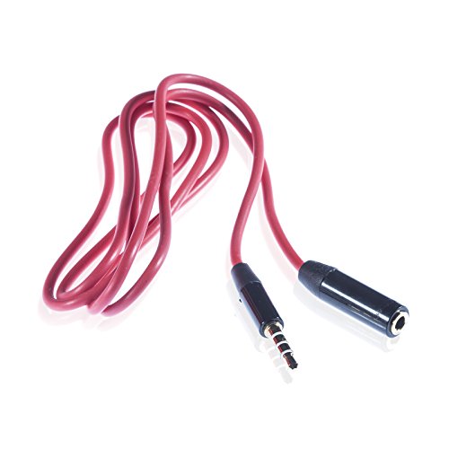 POPPSTAR 3,5mm Audio Klinken-Kabel Stecker auf Buchse 1m Verlängerungskabel Stereo für Smartphone Handy Tablet für das Auto vergoldete Kontakte POPPSTAR 3,5mm Audio Klinken-Kabel Stecker auf Buchse 1m Verlängerungskabel Stereo für Smartphone Handy Tablet für das Auto vergoldete Kontakte von POPPSTAR