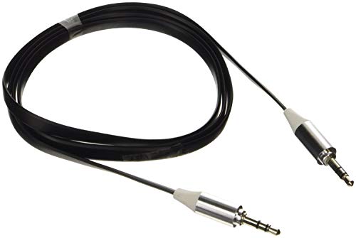 POPPSTAR 3,5mm Flachband Audio Klinken-Kabel 1m Stereo für Smartphone Handy Tablet für das Auto vergoldete Kontakte schwarz POPPSTAR 3,5mm Flachband Audio Klinken-Kabel 1m Stereo für Smartphone Handy Tablet für das Auto vergoldete Kontakte schwarz von POPPSTAR