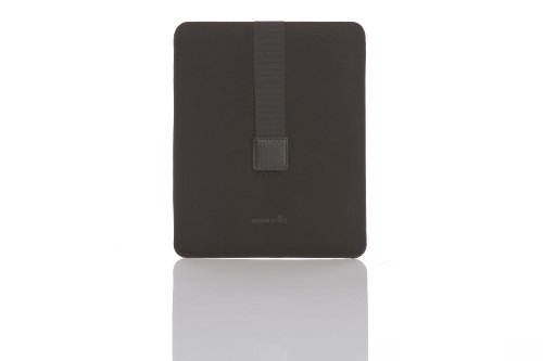 Poppstar Universal Schutzhülle Tasche für Tablets bis 9,7" (24,6 cm) aus hochwertigem Mikrofaser, schwarz von POPPSTAR