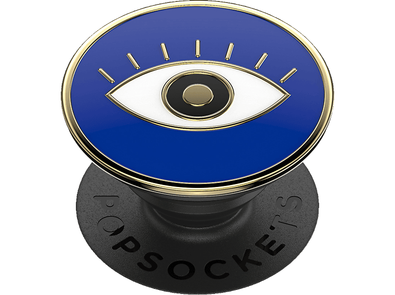 POPSOCKETS PopGrip Basic Enamel Evil Eye Handyhalterung, Mehrfarbig von POPSOCKETS