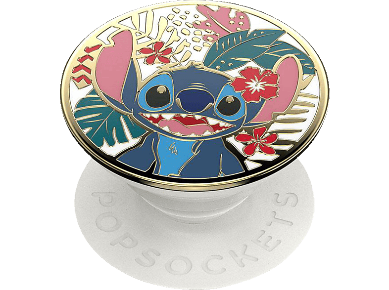 POPSOCKETS PopGrip Enamel Disney Stitch Handyhalterung, Mehrfarbig von POPSOCKETS