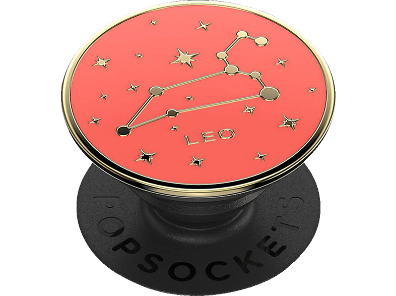 POPSOCKETS PopGrip Handyhalterung, Enamel Leo von POPSOCKETS