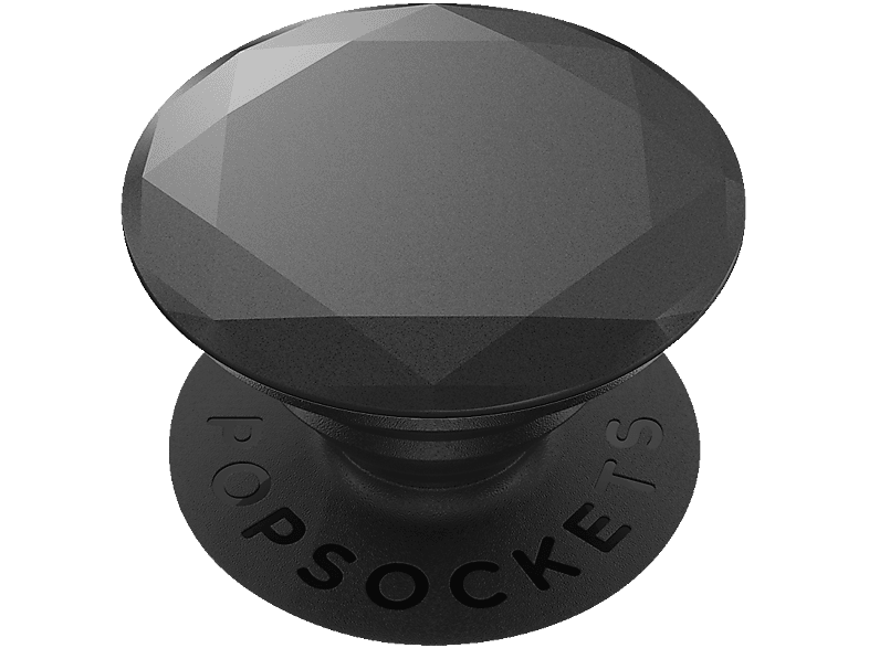 POPSOCKETS PopGrip Metallic Diamond Black Handyhalterung, Mehrfarbig von POPSOCKETS