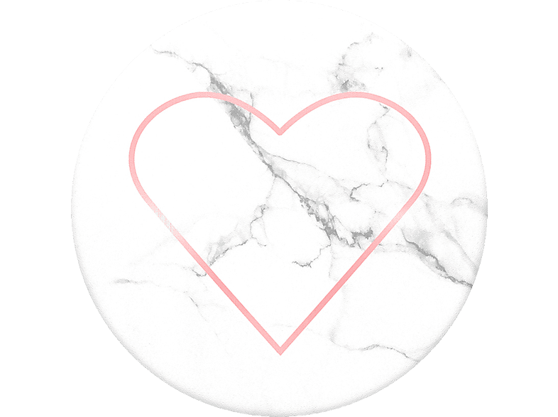 POPSOCKETS PopGrip Stoney Heart Handyhalterung, Mehrfarbig von POPSOCKETS