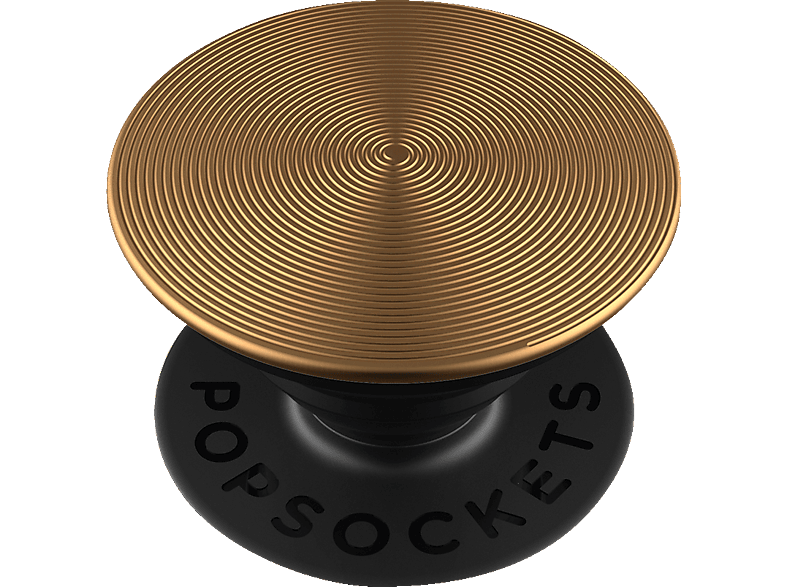 POPSOCKETS PopGrip Twist Aura Gold Aluminum Handyhalterung, Mehrfarbig von POPSOCKETS