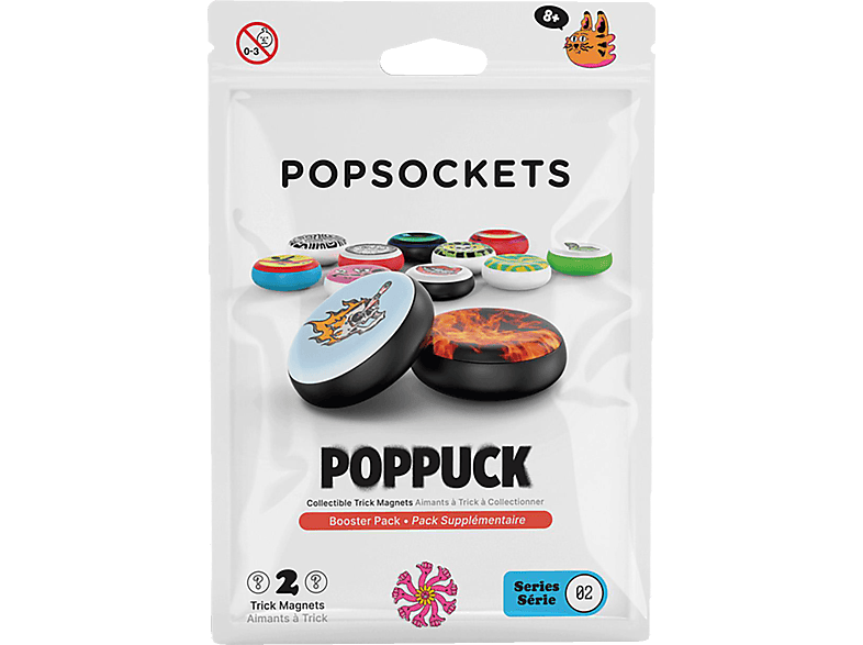 POPSOCKETS PopPuck Serie 2 Booster Pack, Mehrfarbig von POPSOCKETS