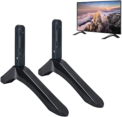 TV-Ständer, TV-Beine, TV-Sockelfüße für die meisten Fernseher mit Befestigungslochabstand von 2 cm - 5,5 cm, Tischplatte, TV-Ständer TV-Ständer, TV-Beine, TV-Sockelfüße für die meisten Fernseher mit Befestigungslochabstand von 2 cm - 5,5 cm, Tischplatte, TV-Ständer von POPTONG
