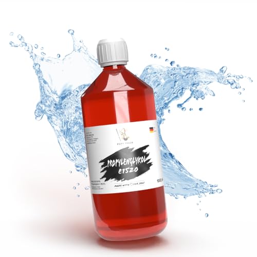POPY TRADE 1000ml Propylenglykol PG E1520 I 99,5% Pharmaqualität I Ideal für Diffusoren, Vernebler & Nebelmaschinen sowie Hautpflege & DIY-Projekte POPY TRADE 1000ml Propylenglykol PG E1520 I 99,5% Pharmaqualität I Ideal für Diffusoren, Vernebler & Nebelmaschinen sowie Hautpflege & DIY-Projekte von POPY