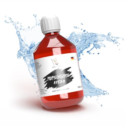 POPY TRADE 500ml Propylenglykol PG E1520 I 99,5% Pharmaqualität I Ideal für Diffusoren, Vernebler & Nebelmaschinen sowie Hautpflege & DIY-Projekte POPY TRADE 500ml Propylenglykol PG E1520 I 99,5% Pharmaqualität I Ideal für Diffusoren, Vernebler & Nebelmaschinen sowie Hautpflege & DIY-Projekte von POPY