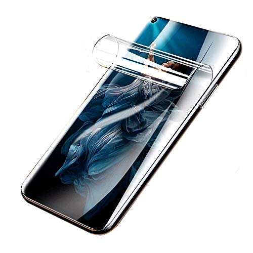 [2 Stück] Schutzfolie für Huawei P30 Pro/P30 Pro New Edition (KEIN GLAS) 3D Nano-Tech Folie [100% Fingerabdrucksensor] [Hohe Empfindlichkeit] [HD Klar] [Anti-Kratzer] Transparente Displayschutzfolie von PORRVDP