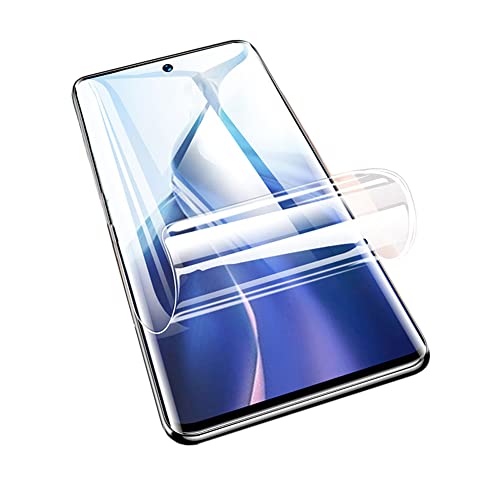 [2 Stück] Schutzfolie für Xiaomi Mi 10 5G/Xiaomi Mi 10 Pro 5G (KEIN GLAS) 3D Nano-Tech Folie [100% Fingerabdrucksensor] [Hohe Empfindlichkeit] [HD Klar] [Anti-Kratzer] Transparente Displayschutzfolie von PORRVDP