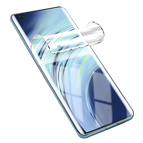 [2 Stück] Schutzfolie für Xiaomi Mi 9T/Xiaomi Mi 9T Pro (KEIN GLAS) 3D Nano-Tech Folie [100% Fingerabdrucksensor] [Hohe Empfindlichkeit] [HD Klar] [Anti-Kratzer] Transparente Displayschutzfolie von PORRVDP
