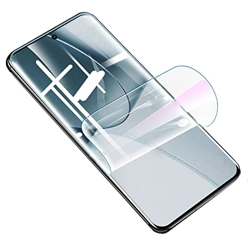PORRVDP [2 Stück] Schutzfolie für Motorola Edge 40 5G (KEIN GLAS) 3D Nano-Tech Folie [100% Fingerabdrucksensor] [Hohe Empfindlichkeit] [HD Klar] [Anti-Kratzer] Transparente Displayschutzfolie von PORRVDP
