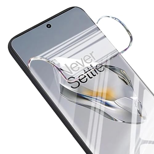 PORRVDP [2 Stück] Schutzfolie für OnePlus 10 Pro 5G (KEIN GLAS) 3D Nano-Tech Folie [100% Fingerabdrucksensor] [Hohe Empfindlichkeit] [HD Klar] [Anti-Kratzer] Transparente Displayschutzfolie von PORRVDP