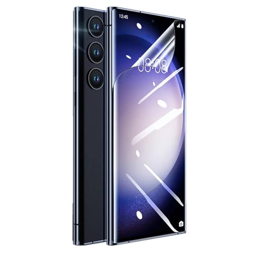 PORRVDP [2 Stück] Schutzfolie für Samsung Galaxy S23 5G 6.1" (KEIN GLAS) 3D Nano-Tech Folie [100% Fingerabdrucksensor] [Hohe Empfindlichkeit] [HD Klar] [Anti-Kratzer] Transparente Displayschutzfolie von PORRVDP