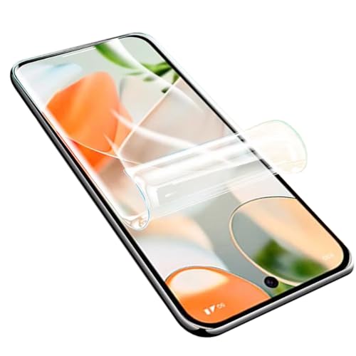 PORRVDP Displayschutzfolie aus Hydrogel für Google Pixel 8 5G 6.2", 2 Stück weiche TPU-Schutzfolie, transparent Displayschutzfolien [kein gehärtetes Glas] [hohe Empfindlichkeit] von PORRVDP